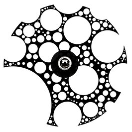 Opviq Lámpara de Pared Negra W-028
